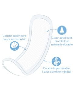 Serviettes hygiéniques Maxi super, 12 pièces